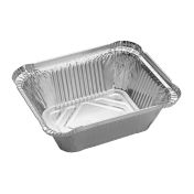 Форма алюминиевая 1-секц. 586 мл 150х124х44 мм, без крышки, алюм., 50 шт/упак 1 200 шт/кор РОССИЯ 402-675