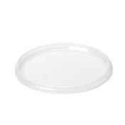 Крышка к контейнеру для пресервов [ведру] d100 мм, прозр., ПП, 1200 шт/кор "Альянсупак" 1 200 шт/упак БЕЛАРУСЬ КБ-100А ОС