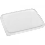 Крышка к контейнеру 179х132х8 мм, прозр., ПП, 50 шт/упак 500 шт/кор РОССИЯ