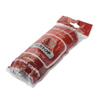 Губка [мочалка] металлическая для посуды "Textop", 12 гр, нерж., 3 шт/упак 120 упак/кор РОССИЯ T043
