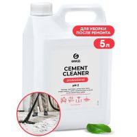 Средство моющее для уборки после строительства и ремонта "Grass" Cement Cleaner, канистра, 5000 мл 4 шт/кор РОССИЯ 125305