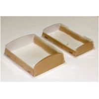 Контейнер 600 мл, 200х100х40 мм, без окна, крышка в компл., крафт-бел., карт., 200 шт/кор "OSQ" Eco OpBox 200 шт/упак РОССИЯ ECO OpBox 600