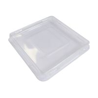 Крышка к контейнеру 142х142х13,5 мм, прозр., ПЭТ, 50 шт/упак "OSQ" LidSmartPack 550 450 шт/кор РОССИЯ Lid SmartPack 550 плоская