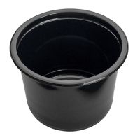 Контейнер 500 мл 1-секц. d115хh82,6 мм, без крышки, черн., ПП, 50 шт/упак 500 шт/кор РОССИЯ