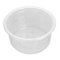 Контейнер 350 мл 1-секц. d115хh58,6 мм, без крышки, прозр., ПП, 50 шт/упак 500 шт/кор РОССИЯ