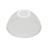 Крышка для стакана d95 мм куполообразная с отверстием, прозр., ПЭТ, 100 шт/упак "Veggo" 800 шт/кор РОССИЯ 01-00-01-0295-1