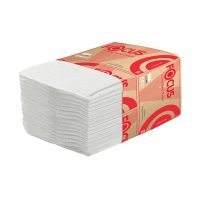 Бумага туалетная для диспенсеров 2-сл. 230х108 мм "Focus" Premium, V-сложен., бел., 250 лист/упак 30 упак/кор РОССИЯ 5049979