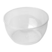 Контейнер под пресервы и мёд, 360мл "банка", "Плошка" d=112мм, h=55мм, полупрозрачный ПП