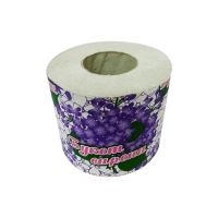 Бумага туалетная 1-сл. "Букет Сирени", на втулке, сер., 32 м 48 рул/кор РОССИЯ