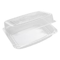 Упаковка для кондит. изделий 2300 мл, 1-секц. 242х173х72[229х161х64] мм, неразъем.крышка, прозр., ПЭТ, 200 шт/кор "Комус" 200 шт/упак РОССИЯ РК-30 (М) (ПЭТ)