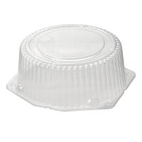 Упаковка для торта [крышка] d227хh82[d212хh74] мм, прозр., ОПС, 230 шт/кор "Комус" 230 шт/упак РОССИЯ Т-206КН