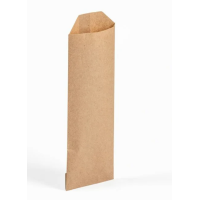 Конверт [пакет] для столовых приборов 80х220 мм, крафт., бумажный, 2000 штук в коробке 2 000 штук в упаковке РОССИЯ P-01-70-0822