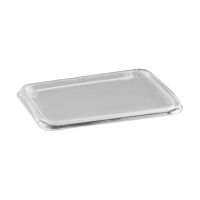 Крышка к контейнеру 179х132х8 мм, прозр., ПП, 50 шт/упак "ЮМТ" 500 шт/кор РОССИЯ 179 001