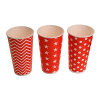 Стакан для холодного, 0.5/0.65л, с рисунком Lollipop, картон