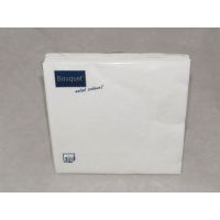 Салфетки 330х330 мм 3-сл., бел., бум., 20 шт/упак "Bouquet" 12 упак/кор РОССИЯ 42269