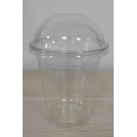 Стакан-шейкер одноразовый 350 мл, прозр., ПЭТ, 50 шт/упак "Complement" 1 000 шт/кор РОССИЯ 65106