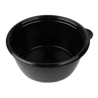 Контейнер 500 мл 1-секц. d144хh59 мм, серия 144, без крышки, черн., ПП, 50 шт/упак 300 шт/кор РОССИЯ С 144-500 черн.