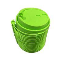 Крышка для стаканов, для холодного и горячего, d 90 мм, салатовая
