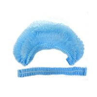 Шапочка "Шарлотта", голуб., неткан. мат-л, 50 шт/упак 20 упак/кор РОССИЯ -