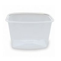 Контейнер 750 мл, прямоугольный, 138х102х90мм, полупрозрачный