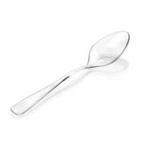 Ложка для фуршетов, 100мм, прозрачная