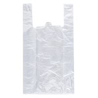 Пакет "Майка" [450+300]х750 мм 15 мкм, бел., ПНД, 100 шт/упак 10 упак/кор РОССИЯ