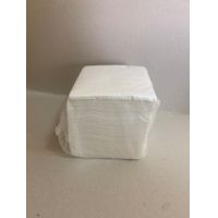 Салфетки 250х250 мм 1-сл., бел., бум., 100 шт/упак 48 упак/кор РОССИЯ