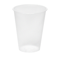 Стакан одноразовый 375 мл, прозр., ПП, 25 шт/упак 300 шт/кор РОССИЯ Матовый