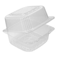 Упаковка квадрат внеш. 132х131х93мм, внутр. 102x102x88мм, прозрачная, ОПС