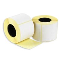 Весовая лента 58х40 мм ЭКО, непринт., бел., термобум., 400 шт/рул 60 рул/кор РОССИЯ