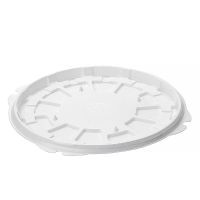 Дно для торта, круглое, d 261мм, внутр. d 232мм,. h 12мм, белое, ПС