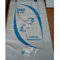 Пакет фасовочный 240х370 мм, 8 мкм, прозр., ПНД, 10 упак/кор РОССИЯ голубая упаковка