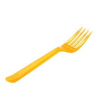 Вилка одноразовая 180 мм, оранж., ПС, 10 шт/упак "Buffet" 500 шт/кор РОССИЯ 188230в/