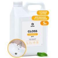 Средство для очистки сантехники "Grass" Gloss Professional, канистра, 5300 г 4 шт/кор РОССИЯ 125799
