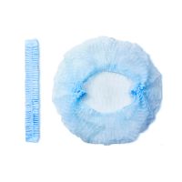 Шапочка "Шарлотта", голуб., неткан. мат-л, 100 шт/упак 10 упак/кор РОССИЯ 403-969-047