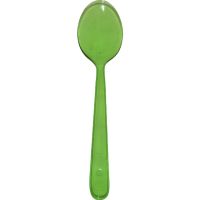 Ложка одноразовая Кристалл 180 мм, салат., ПС, 50 шт/упак "МИСТЕРИЯ" 700 шт/кор РОССИЯ 145458