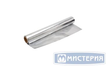 Фольга 29 см х 50 м, особо прочная, 14 мкм, в пленке