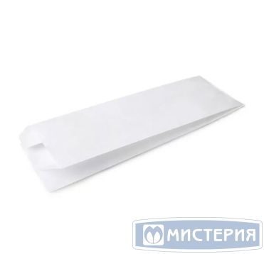 Пакет пищевой [100+60]х300 мм без руч., без окна, бел., бум., 2000 шт/кор 2 000 шт/упак РОССИЯ 011-000075-001