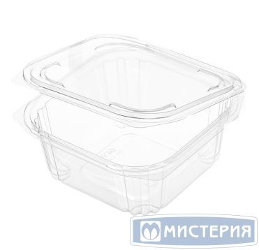 Контейнер 1000 мл, прямоугольный, 165х170х69мм, прозрачный