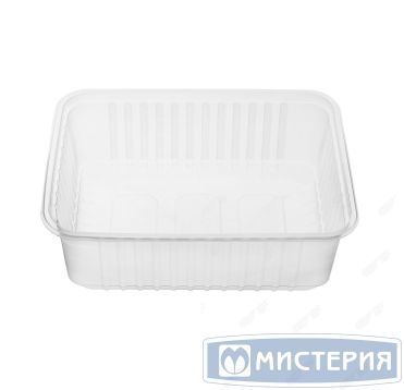 Контейнер 1000 мл 1-секц. 179х132х64 мм, серия 179, без крышки, прозр., ПП, 50 шт/упак 450 шт/кор РОССИЯ