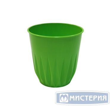 Стакан одноразовый 200 мл, диз. "Баккара", салат., ПС, 25 шт/упак 500 шт/кор РОССИЯ 1017