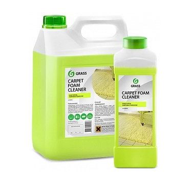 Средство для очистки ковровых покрытий "Grass" Carpet Foam Cleaner, флакон, 1000 мл 12 шт/кор РОССИЯ 215110
