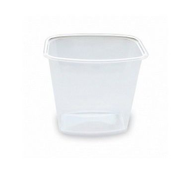 Контейнер 1000 мл, прямоугольный, 138х102х130мм, полупрозрачный