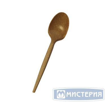 Ложка одноразовая GREEN MYSTERY 168 мм, биокомпозит, 50 штук в упаковке, 1000 штук в коробке