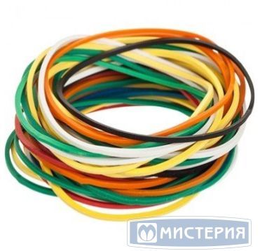 Резинки для банкнот d60 мм, цвет в ассорт., 500 гр/упак 40 упак/кор КИТАЙ 102-383-008