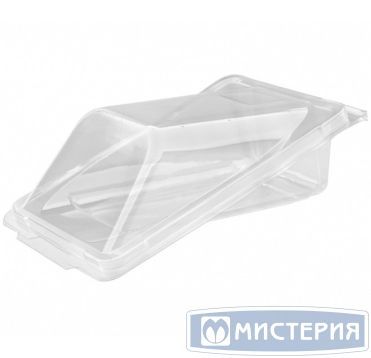 Упаковка для роллов 490 мл, 155х105х46 мм, прозр., ПЭТ, 110 шт/упак "ПолиЭр" 440 шт/кор РОССИЯ СпК-158