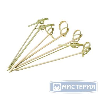 Пика 90 мм, диз. "Узелок", беж., бамбук, 25 шт/упак 50 упак/кор КИТАЙ 440-701