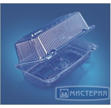 Упаковка прямоуг., внеш. 139х239х94мм, внутр. 102х213х88мм, прозрачн., ПЭТ