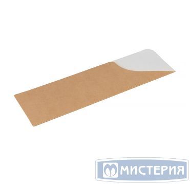 Конверт [пакет] для столовых приборов 60х180 мм, крафт-бел., карт., 50 шт/упак "OSQ" Eco Pocket E 1 600 шт/кор РОССИЯ OSQ POCKET E*