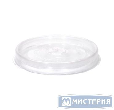 Крышка к контейнеру d100хh10 мм, прозр., ПП, 30 шт/упак "OSQ" Round Bowl PP lid 450 шт/кор РОССИЯ Round Bowl PP  lid 100